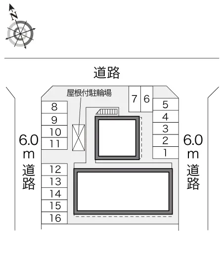 ★手数料０円★名古屋市中川区万場５丁目 月極駐車場